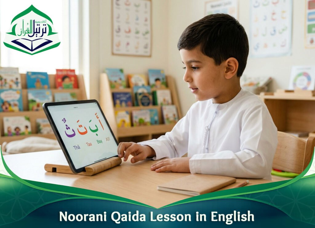 Noorani Qaida Lesson in English