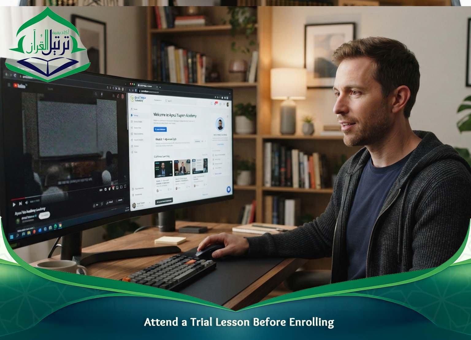 Attend a Trial Lesson Before Enrolling