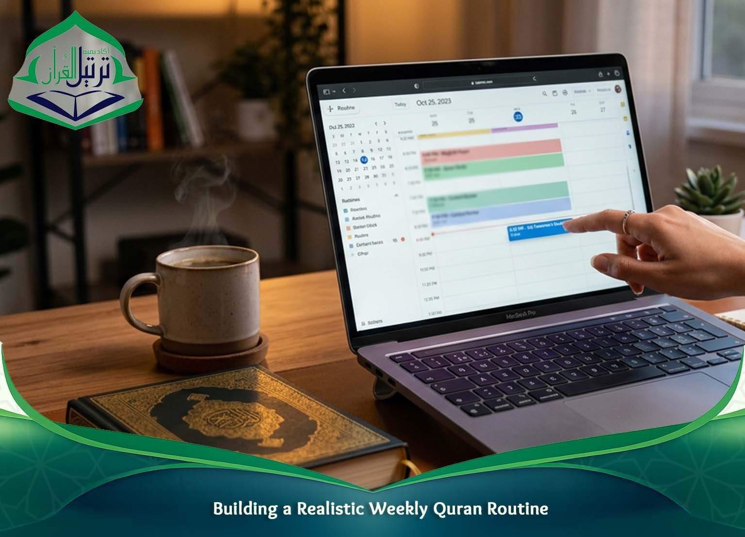 Building a Realistic Weekly Quran Routine