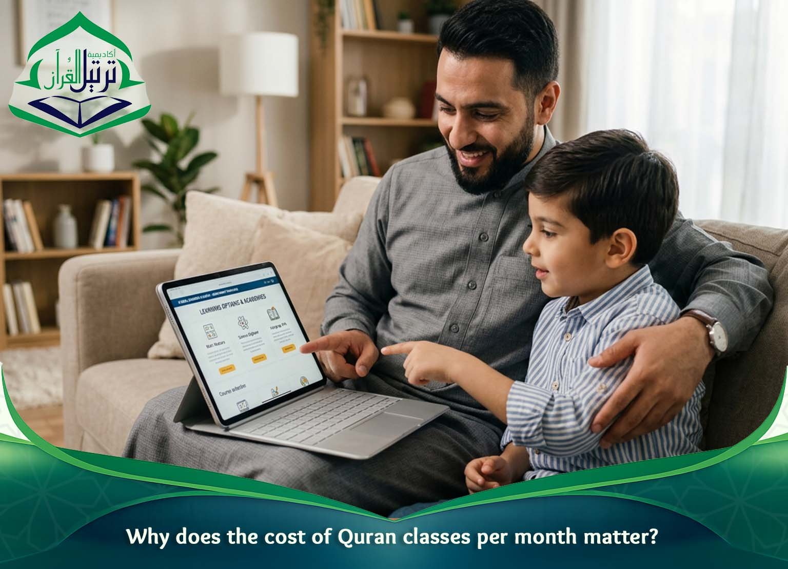 Why does the cost of Quran classes per month matter?